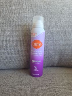 Lume whole body deodorant.