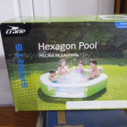 Crane Sports Hexagon Pool New in Box