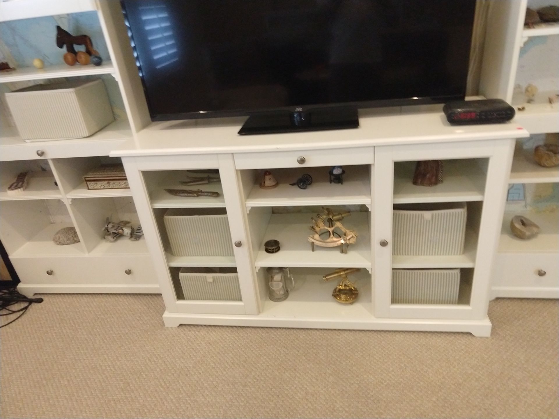 Ikea liatorp clearance entertainment center