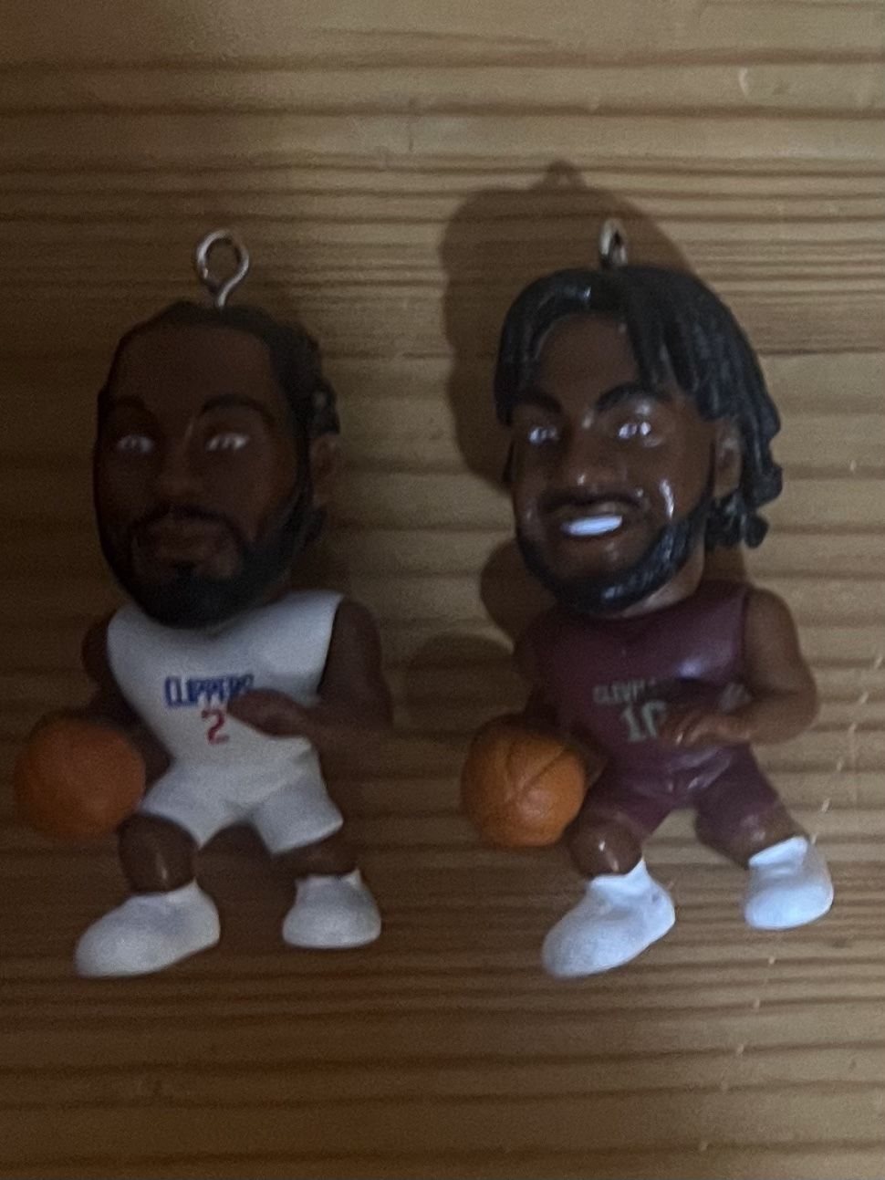 NBA Big Shot Ballers Minifigs Kawhi Leonard,Darius garland Used Good Condition $12 Meet Up In Irving @dfwgoods