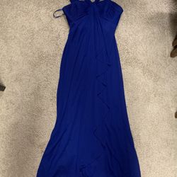 Long Dark Blue Dress