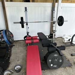 Bench Press Weight Set 