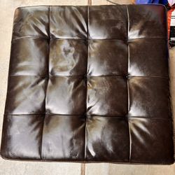 Brown Ottoman  