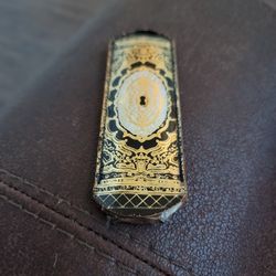 Vetta Italian Made Pocket Comb With Leather Case