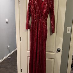 Formal, PROM Dress RED evening Gown ❤️