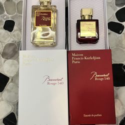 Baccarat Rouge 540 set unisex fragrance christmas bundle set