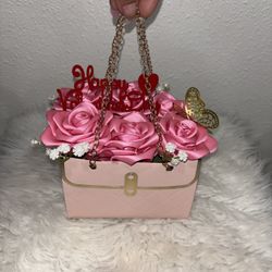 Valentine’s Purse Roses 