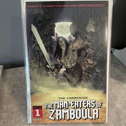 Cimmerian: The Man-Eaters of Zamboula #1 (Ablaze, 2021) Variant Cover C