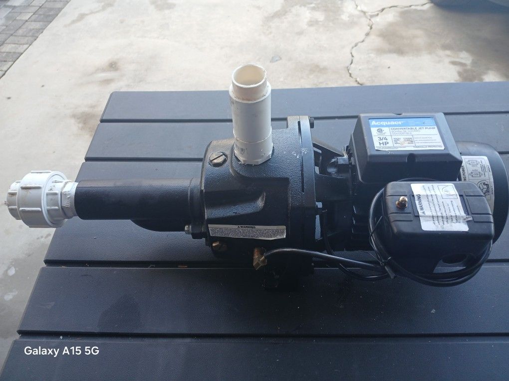 3/4 HP SHALLOW / DEEP WELL / WATER PUMP