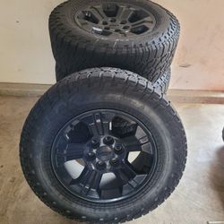 Original Chevy Stock Wheels with tires