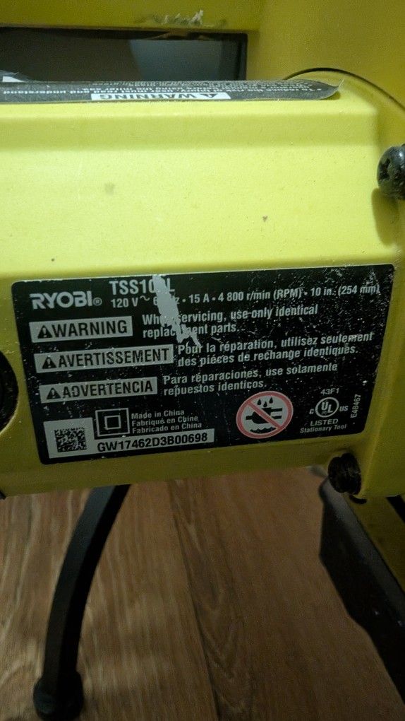 Ryobi Miter Saw 