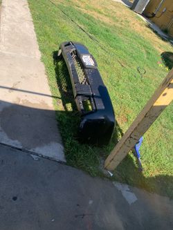 Chevy Silverado front bumper