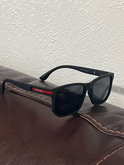 Prada Linea Rossa Black Sunglasses