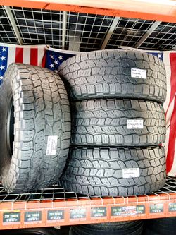 ⭐️ LT305/70R17 COOPER DISCOVERER AT3 4S ALL TERRAIN TRI-WALL REINFORCED USED TIRES 305 70 17