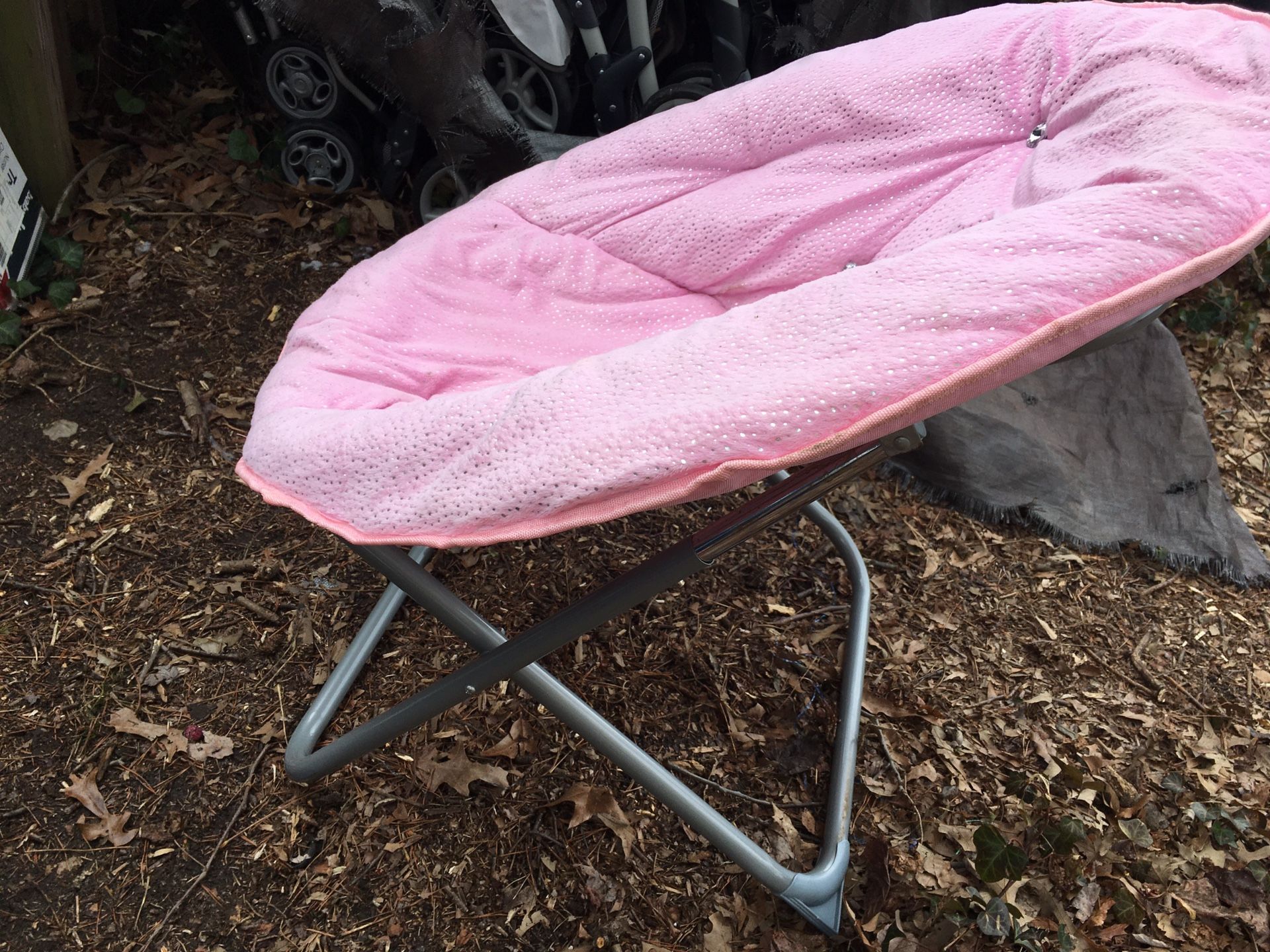 Lnew Fold up futon chair only $20 Firm