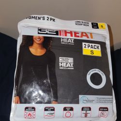 Women's Long Sleeve Crew Neck Small - 32° HEAT