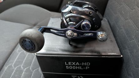 Daiwa Lexa HD 500 left hand