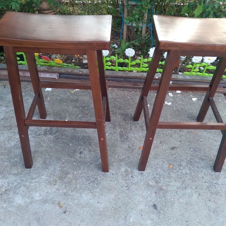 Wood Stools Bancos DE Madera