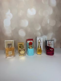 5 mini perfumes