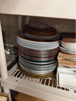 Charger Plates for event decorations