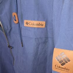 NEW Columbia Sportswear Men's Windbreaker Jacket – Navy Blue – NWT
