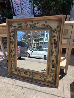 beautiful vintage wall mirror