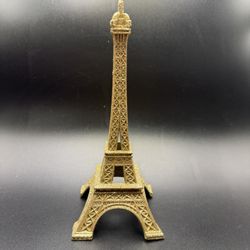 Gold Eiffel Tower Statue – 7.5” Tall Decorative Paris Home Accent