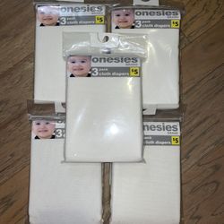 15 Cloth Diapers 5 Packs