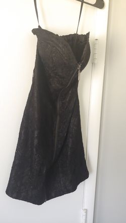 Black lace dress size medium