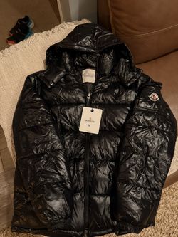 Black Moncler Puffer Jacket