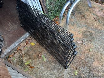 Five NSF Wire Shelves - 48” X 16” - Black