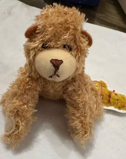 2010 McDonald's Only Hearts Club Pets Mini Plush Bear (with Tag)