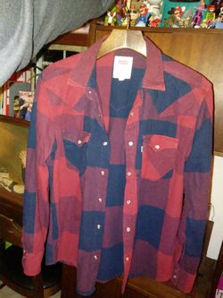 levis sz small flannel