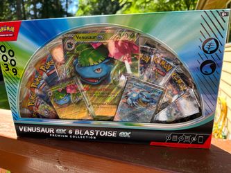 Pokemon Venusaur ex & Blastoise ex Premium Collection