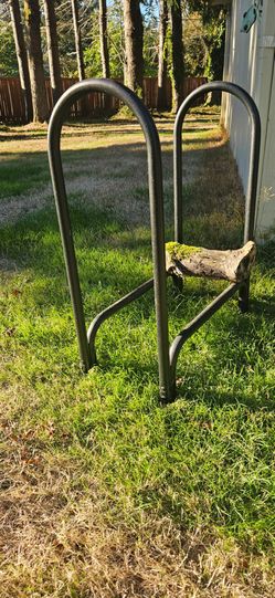 Metal Firewood Log Rack Holder