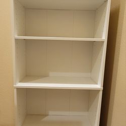 White Book Shelves 