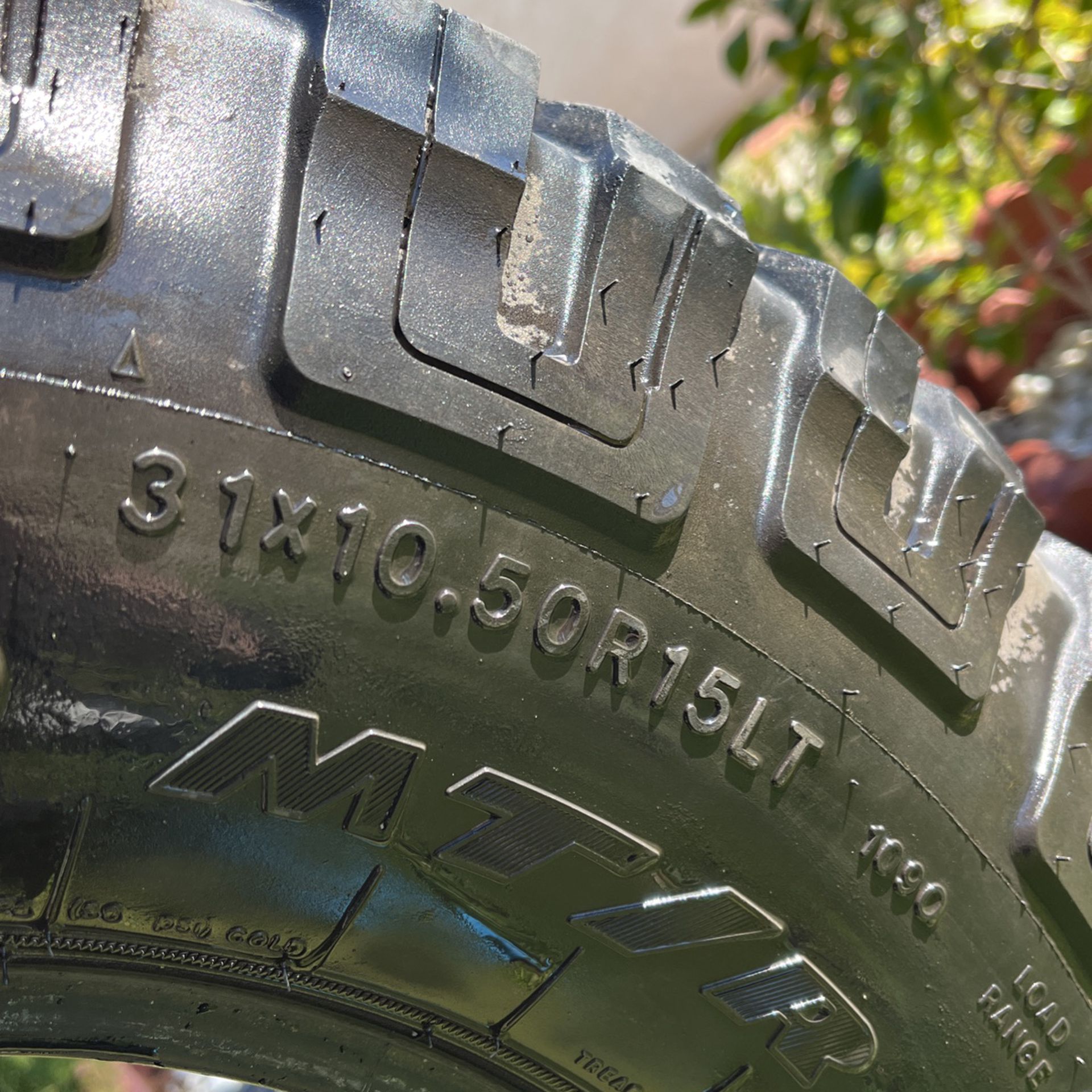 31 X  15 LT Goodyear Wrangler Tires for Sale in Fontana, CA - OfferUp