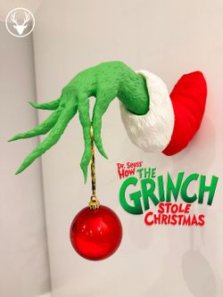 The Grinch Who Stole Christmas Wall Decoration