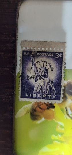 RARE US POSTAGE STAMP LIBERTY USED