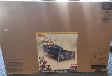 Toddler Bed-Marvel Spidey and His Amazing Friends