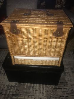Pier 1 Import Wicker Chest with Drawer