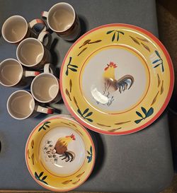 Philippe Richard country view plate set