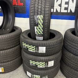 215/55/17 VANTAGE 4 New Tires - Installed and Balanced - 50,000 Miles Warranty