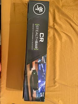 Mackie CR StealthBar Desktop PC Soundbar with Bluetooth