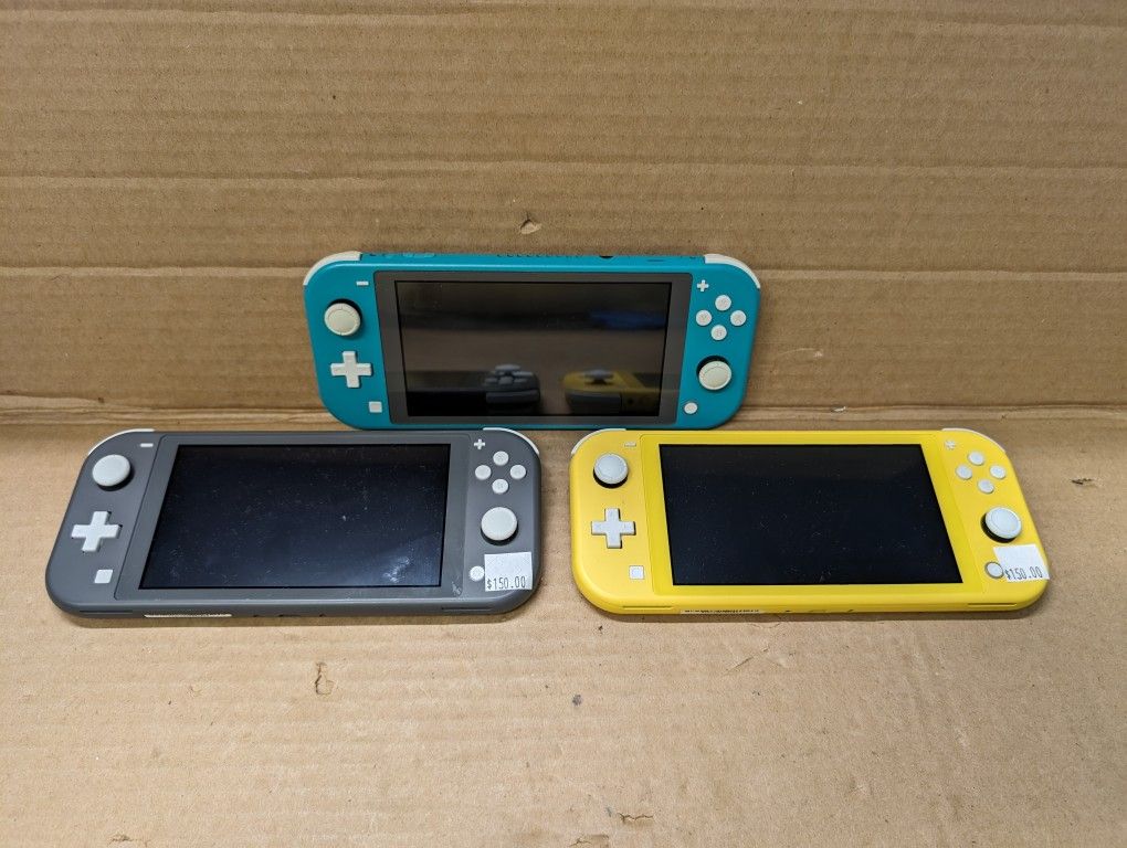 Nintendo Switch Lite Handheld Consoles 