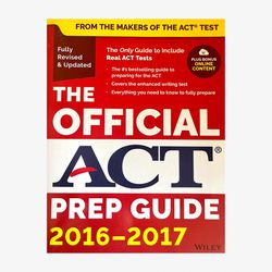 The Official ACT Prep Guide, 2016-2017 Wiley ACT Prep, Pre-College Testing Book