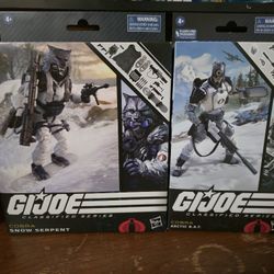 Gi Joe Snow Serpent & Artic Bat