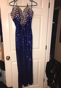 Prom dress gorgeous sweetheart neckline sequined