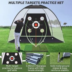 Golf Net With Pratice Mat