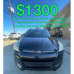 Ford Escape No Credit Check No Requirements 